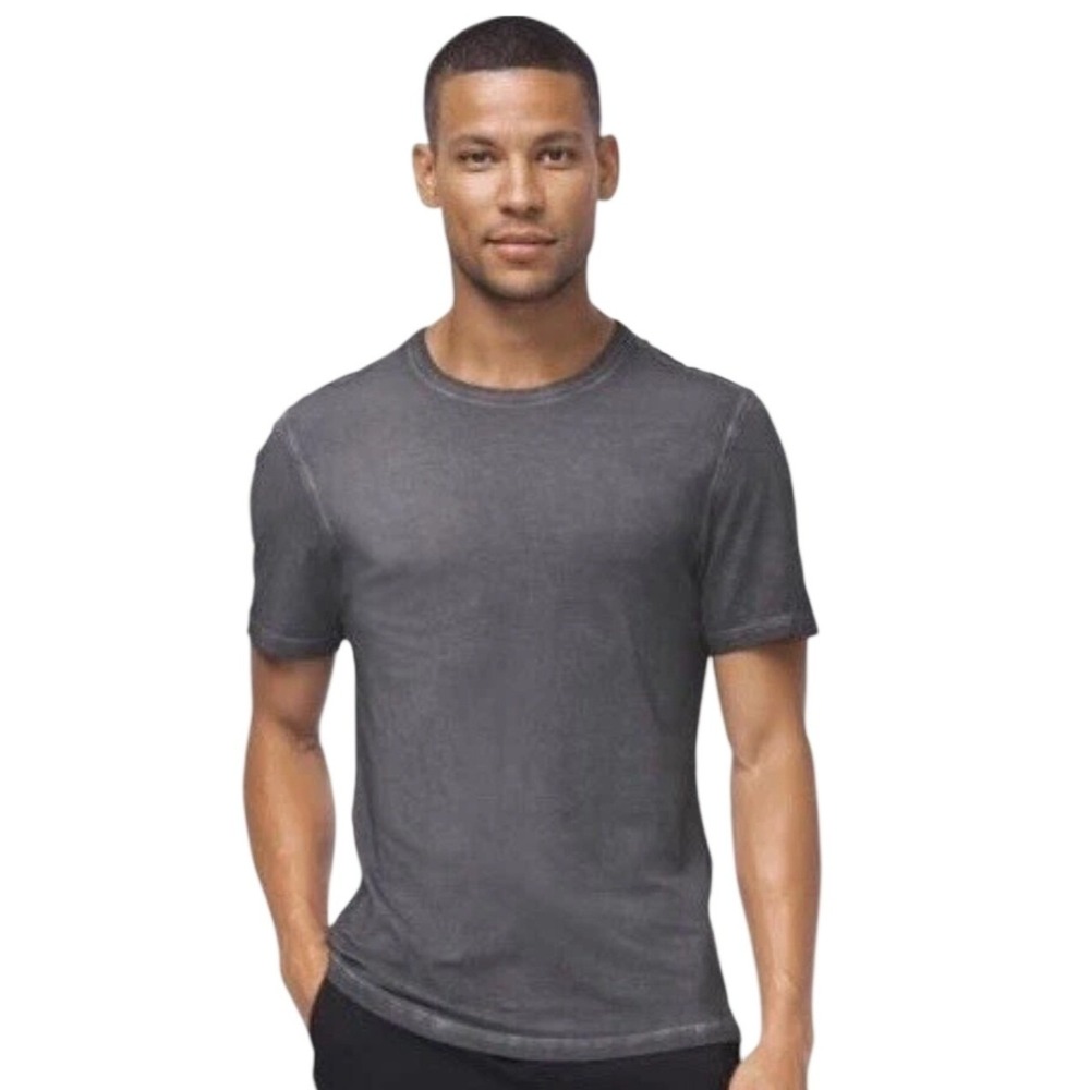 Lululemon 5 Year Basic Anchor Mens size Medium Vitasea Sunwashed Lightweight Tee